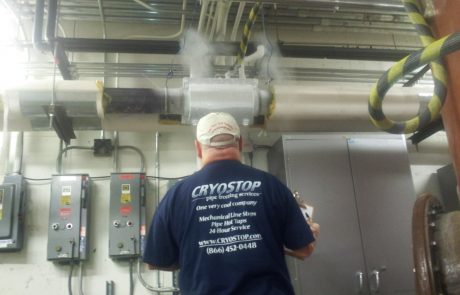 Cryostop Precision Pipe Freezing Services